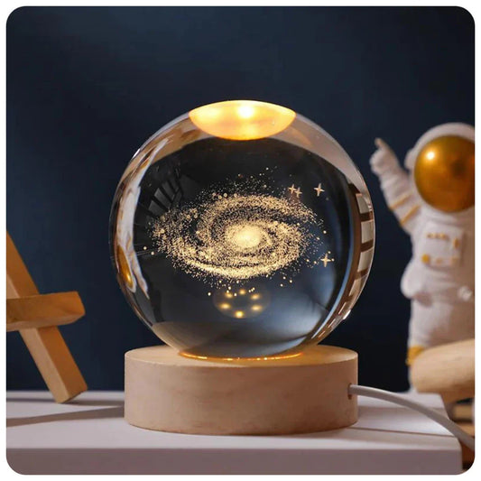 Solar System Crystal Table Lamp